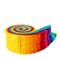 Expressions Batiks Elementals 2.5" Strip Roll (Jelly Roll / Rolie Polie) in Rainbow Brights by Riley Blake Designs for Riley Blake (RP-21701-40)